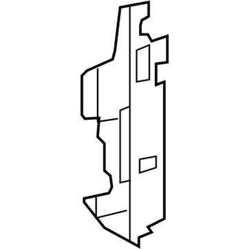 GM 22922131 Baffle, Radiator Air Side