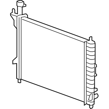 Buick 84079536 Radiator