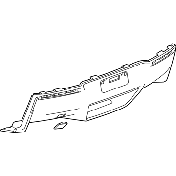 2017 Chevy Corvette Bumper - 84139443