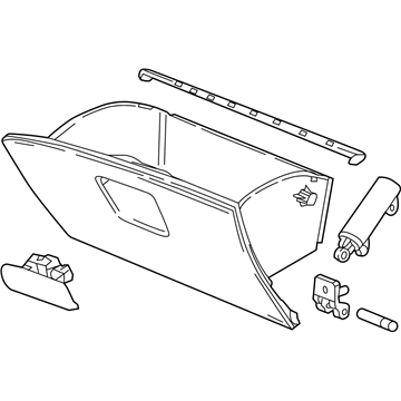 GM 42529618 Compartment Assembly, Instrument Panel *Tbd