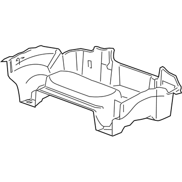 Pontiac 20783376 Compartment Trim