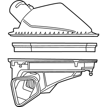 Chevy 23323506 Air Cleaner Assembly