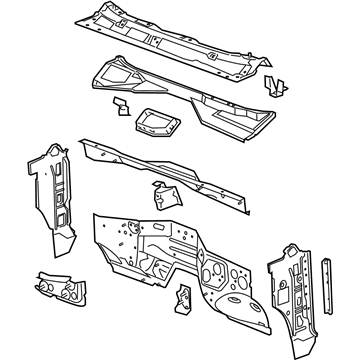 GMC 25847532 Panel Assembly