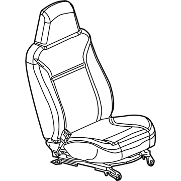 GM 15781965 Seat Assembly, Pass *Pewter