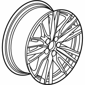 Cadillac 84169699 Wheel