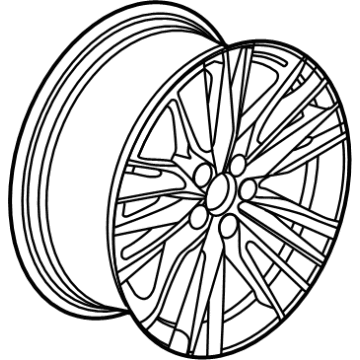 Cadillac 84169697 Wheel