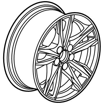 Cadillac 84169695 Wheel