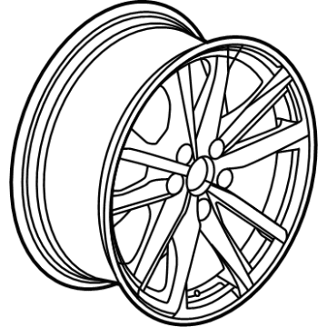 Cadillac 84169698 Wheel