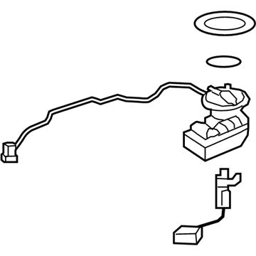 2008 Saturn Aura Fuel Tank Sending Unit - 19179818