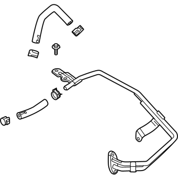 2021 Cadillac CT5 Coolant Pipe - 55508983