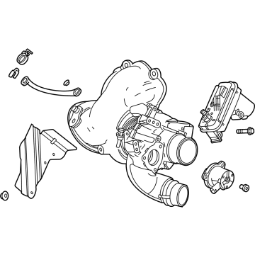 GM 55515939 Turbocharger Assembly, Cmpr Air Int