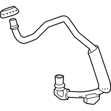 Chevy 12673649 Oil Cooler Pipe