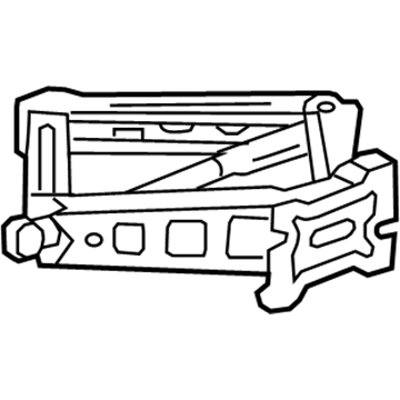 Chevy 84932654 JACK,(*KIT1)(8.820)(SERVICEABLE COMPONENT OF TOOL KIT 95271368)