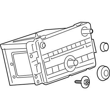 Chevy 15887275 Radio