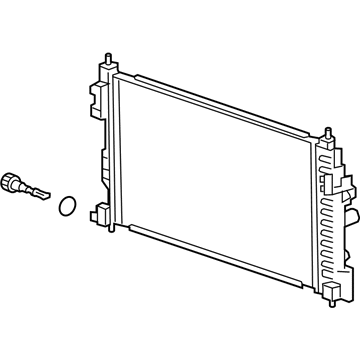 Buick 23104892 Radiator