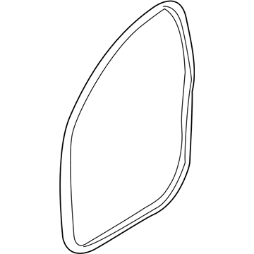 GM 92253114 Weatherstrip,Front Side Door