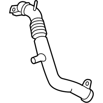 GMC 12696173 Inlet Pipe