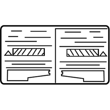 GM 96482576 Label,A/C Refrigerant Notice