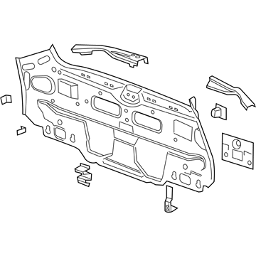 Chevy 23227108 Inner Panel