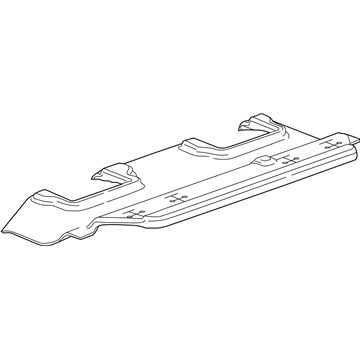 GM 23216489 Carpet Assembly, Intermediate Floor Panel *Cocoa