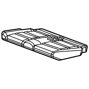 GM 84800413 Cover Assembly, R/Seat Cush *Parchment