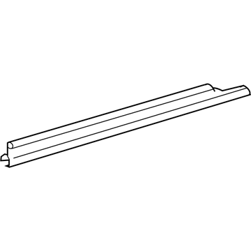 GM 19184484 Sealing Strip,Front Side Door Window Outer