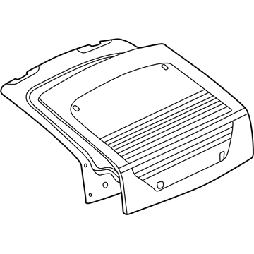 GM 10306437 Frame Assembly, End Gate Window