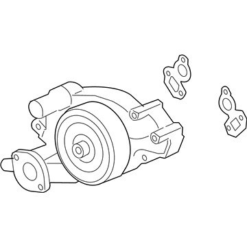 2007 Chevy Corvette Water Pump - 12710208