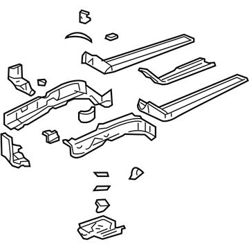 Cadillac 19120205 Rail Assembly