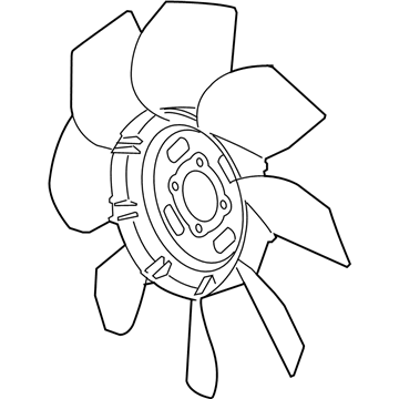 GMC 15877356 Fan Blade