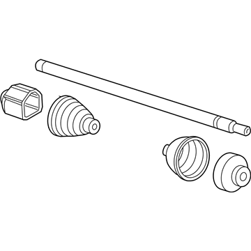 2016 Cadillac ELR Axle Shaft - 23445557