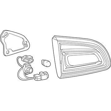 GM 23507294 Lamp Assembly, Rear Combination