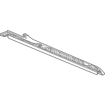 GM 87867199 MOLDING-PUBX FRT UPR *BLACK