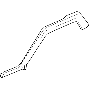 GM 84861645 Molding Assembly, Rear Whl Opg *Carbon Flasht