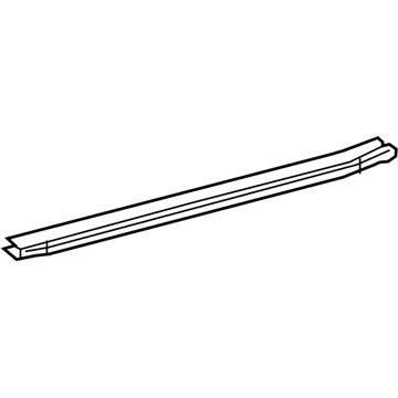 GM 42438242 Sealing Strip Assembly, Front Side Door Window Inner