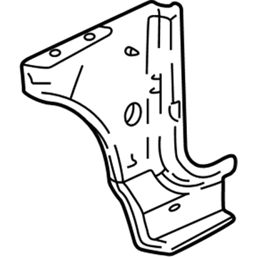 Buick 25661057 Hinge Pillar