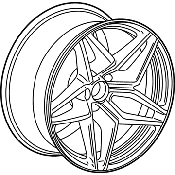 Chevy Corvette Spare Wheel - 23249226