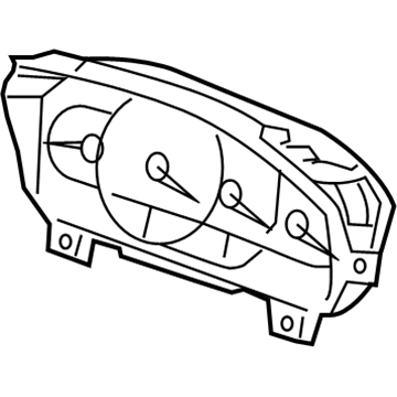 Cadillac 25961448 Cluster Assembly