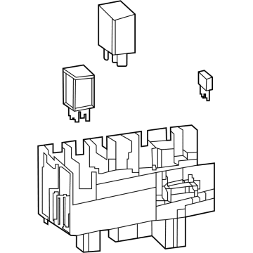 GMC 84738241 Fuse & Relay Box