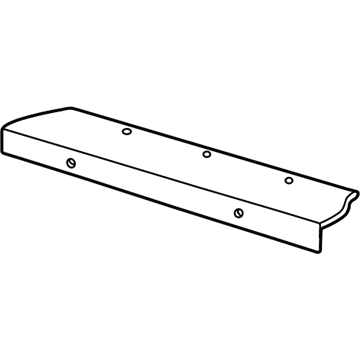 GM 22693891 Panel Asm,Load Floor Front Trim *Neutral L