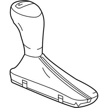 GM 22935460 Knob Assembly, Automatic Transmission Control Lever *Cocoa