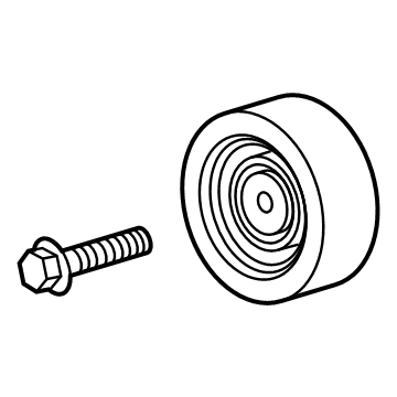 Chevy 12695659 Idler Pulley