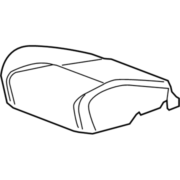 Pontiac 89045480 Cushion Cover