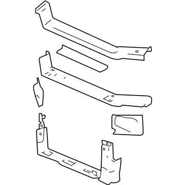 Chevy 22740868 Radiator Support