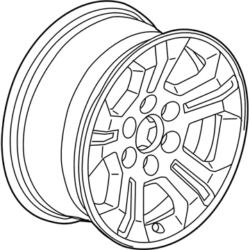 GMC 84227872 Wheel, Alloy