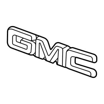 GMC 23400421 Emblem