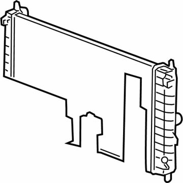 Chevy 22717621 Radiator