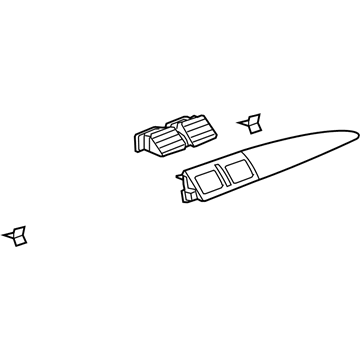 GM 20938663 Panel Assembly, Instrument Panel Trim *Walnut Burl L