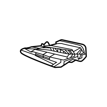 GM 39102585 Outlet Assembly, I/P Otr Air