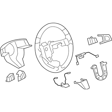 Cadillac 20791818 Steering Wheel